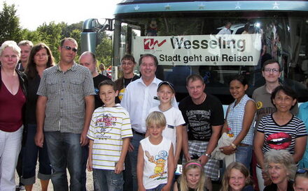 Über 100 Wesselinger Bürgerinnen und Bürger nahmen am Samstag an der Fahrt nach Elspe teil.