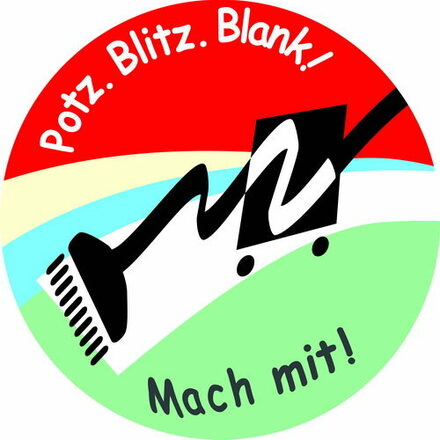 Logo "Potz. Blitz. Blank!"