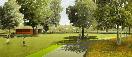 Entwurf des Rheinparks