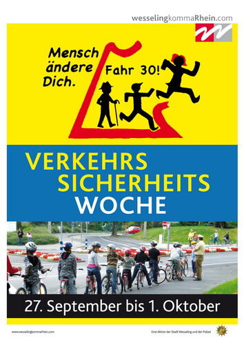 Plakat Verkehrssicherheitswoche 2010