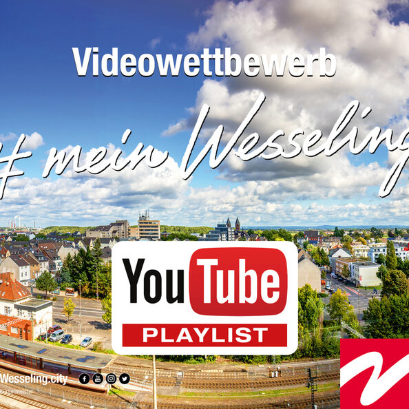 Playlist - Video-Wettbewerb #meinWesseling - Wesseling City mit Bahnlinie